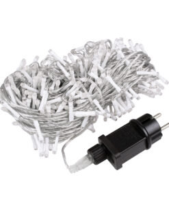 Alternative view of 85841 Διακοσμητική Γιρλάντα 33 Μέτρα με Controller 8 Προγραμμάτων Εναλλαγών Φωτισμού - Επεκτεινόμενη 300 LED 3.6W AC 230V με Διάφανο Καλώδιο & Πρίζα Schuko Αδιάβροχη IP44 RGB Μ33m