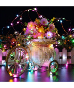 85844 Διακοσμητική Γιρλάντα 20 Μέτρα με Controller 8 Προγραμμάτων Εναλλαγών Φωτισμού - 200 LED 1.3W AC 230V με Χάλκινο Καλώδιο & Πρίζα Schuko Αδιάβροχη IP44 RGB Μ20m 12 85844 6