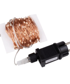 Alternative view of 85847 Διακοσμητική Γιρλάντα 32 Μέτρα με Controller 8 Προγραμμάτων Εναλλαγών Φωτισμού - 300 LED 3.6W AC 230V με Χάλκινο Καλώδιο & Πρίζα Schuko Αδιάβροχη IP44 RGB Μ32m