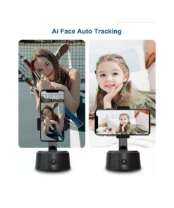 GloboStar® 86005 Following Face Auto Tracking Live Steaming Mobile Stand - Βάση Κινητού με Ανιχνευτή Κίνησης & Βάση για Τρίποδο - Μαύρο 37 86005 15