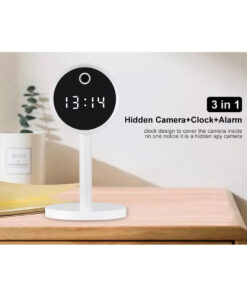 GloboStar® 86006 Rechargeable Table Camera WiFi HD 1080P 160° 1500mAh Two Way Audio Motion Detection & Digital Clock - Επαναφορτιζόμενη Επιτραπέζια Κάμερα WiFi HD 1080P 160° 1500mAh Διπλή Κατέυθυνση Ομιλίας Ανιχνευτή Κίνησης & Ψηφιακό Ρολόι - Λευκό 39 86007 17