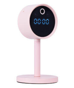 Alternative view of GloboStar® 86007 Rechargeable Table Camera WiFi HD 1080P 160° 1500mAh Two Way Audio Motion Detection & Digital Clock - Επαναφορτιζόμενη Επιτραπέζια Κάμερα WiFi HD 1080P 160° 1500mAh Διπλή Κατέυθυνση Ομιλίας Ανιχνευτή Κίνησης & Ψηφιακό Ρολόι - Ροζ