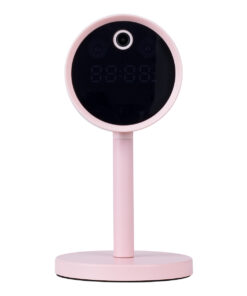 GloboStar® 86007 Rechargeable Table Camera WiFi HD 1080P 160° 1500mAh Two Way Audio Motion Detection & Digital Clock - Επαναφορτιζόμενη Επιτραπέζια Κάμερα WiFi HD 1080P 160° 1500mAh Διπλή Κατέυθυνση Ομιλίας Ανιχνευτή Κίνησης & Ψηφιακό Ρολόι - Ροζ 25 86007 3