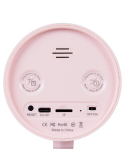 GloboStar® 86007 Rechargeable Table Camera WiFi HD 1080P 160° 1500mAh Two Way Audio Motion Detection & Digital Clock - Επαναφορτιζόμενη Επιτραπέζια Κάμερα WiFi HD 1080P 160° 1500mAh Διπλή Κατέυθυνση Ομιλίας Ανιχνευτή Κίνησης & Ψηφιακό Ρολόι - Ροζ 28 86007 6