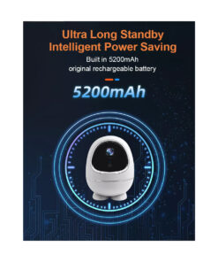 GloboStar® 86008 Rechargeable Table Camera WiFi HD 1080P 3MP 350° 5200mAh Two Way Audio & Motion Detection - Επαναφορτιζόμενη Επιτραπέζια Κάμερα WiFi HD 1080P 350° 5200mAh Διπλή Κατέυθυνση Ομιλίας με Ανιχνευτή Κίνησης - Λευκό 33 86008 14