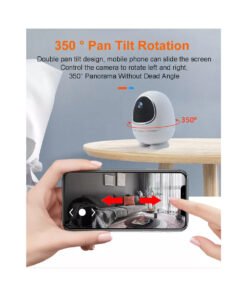 GloboStar® 86008 Rechargeable Table Camera WiFi HD 1080P 3MP 350° 5200mAh Two Way Audio & Motion Detection - Επαναφορτιζόμενη Επιτραπέζια Κάμερα WiFi HD 1080P 350° 5200mAh Διπλή Κατέυθυνση Ομιλίας με Ανιχνευτή Κίνησης - Λευκό 34 86008 15