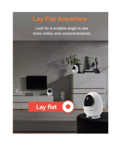 GloboStar® 86008 Rechargeable Table Camera WiFi HD 1080P 3MP 350° 5200mAh Two Way Audio & Motion Detection - Επαναφορτιζόμενη Επιτραπέζια Κάμερα WiFi HD 1080P 350° 5200mAh Διπλή Κατέυθυνση Ομιλίας με Ανιχνευτή Κίνησης - Λευκό 36 86008 17