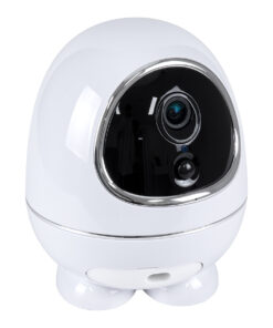 Alternative view of GloboStar® 86008 Rechargeable Table Camera WiFi HD 1080P 3MP 350° 5200mAh Two Way Audio & Motion Detection - Επαναφορτιζόμενη Επιτραπέζια Κάμερα WiFi HD 1080P 350° 5200mAh Διπλή Κατέυθυνση Ομιλίας με Ανιχνευτή Κίνησης - Λευκό