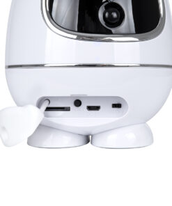 GloboStar® 86008 Rechargeable Table Camera WiFi HD 1080P 3MP 350° 5200mAh Two Way Audio & Motion Detection - Επαναφορτιζόμενη Επιτραπέζια Κάμερα WiFi HD 1080P 350° 5200mAh Διπλή Κατέυθυνση Ομιλίας με Ανιχνευτή Κίνησης - Λευκό 25 86008 6