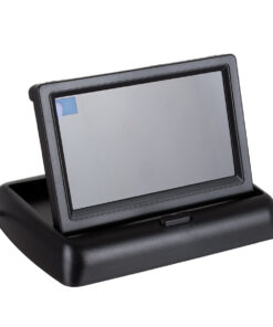 GloboStar® 86013 Πλαίσιο Πινακίδας Αυτοκινήτου με Ενσωματωμένη Αδιάβροχη Κάμερα Οπισθοπορείας 720p HD CMOS Signal 170° DC 12V και Πτυσσόμενη Οθόνη 4.3" 11 86013 4