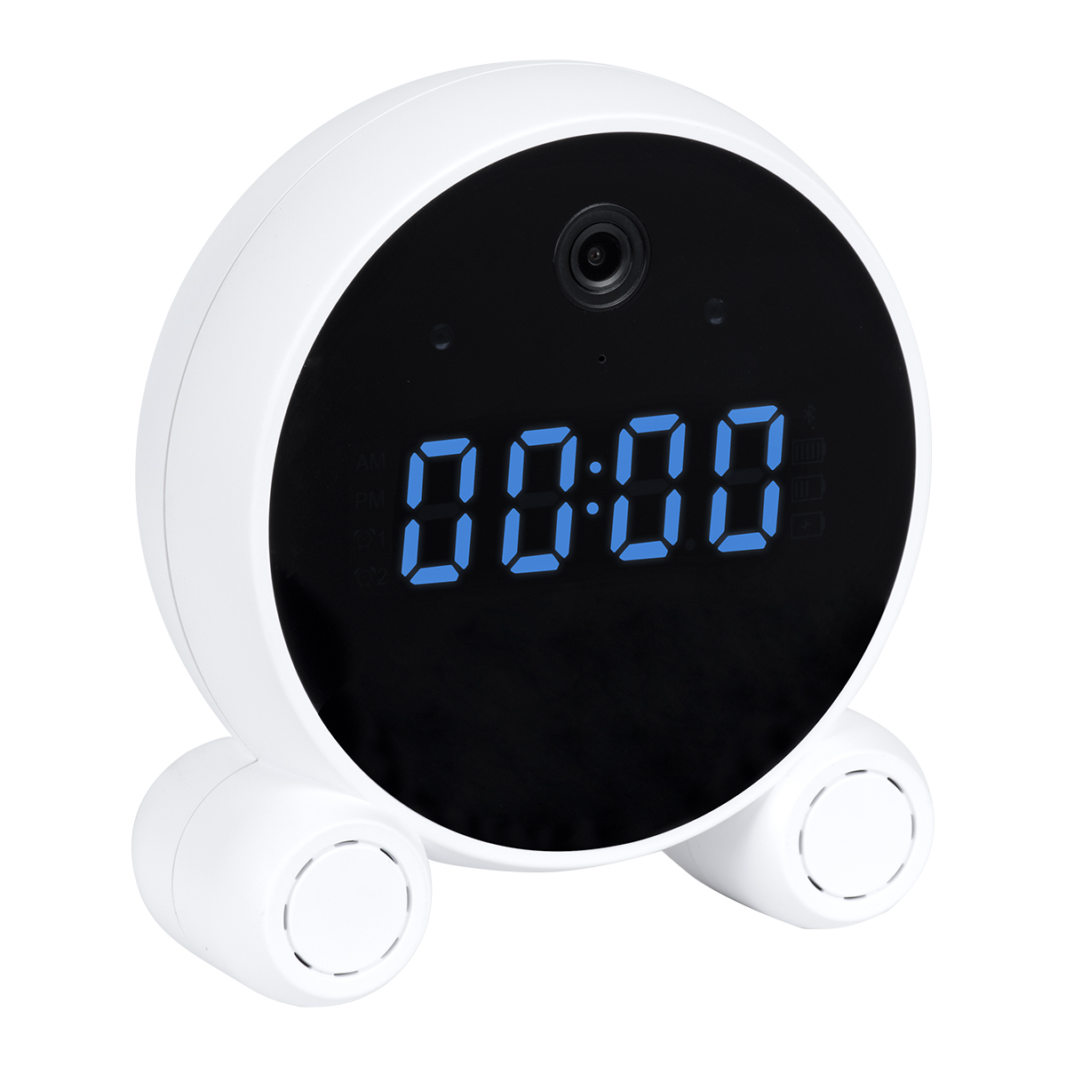 GloboStar® 86015 Rechargeable Table Camera 2MP WiFi HD 1080P 120° 5000mAh Two Way Audio Motion Detection & Digital Clock - Επαναφορτιζόμενη Επιτραπέζια Κάμερα 2MP WiFi HD 1080P 120° 5000mAh Διπλή Κατέυθυνση Ομιλίας Ανιχνευτή Κίνησης Ψηφιακό Ρολόι - Λευκό 4 GloboStar® 86015 Rechargeable Table Camera 2MP WiFi HD 1080P 120° 5000mAh Two Way Audio Motion Detection & Digital Clock - Επαναφορτιζόμενη Επιτραπέζια Κάμερα 2MP WiFi HD 1080P 120° 5000mAh Διπλή Κατέυθυνση Ομιλίας Ανιχνευτή Κίνησης Ψηφιακό Ρολόι - Λευκό - Image 2