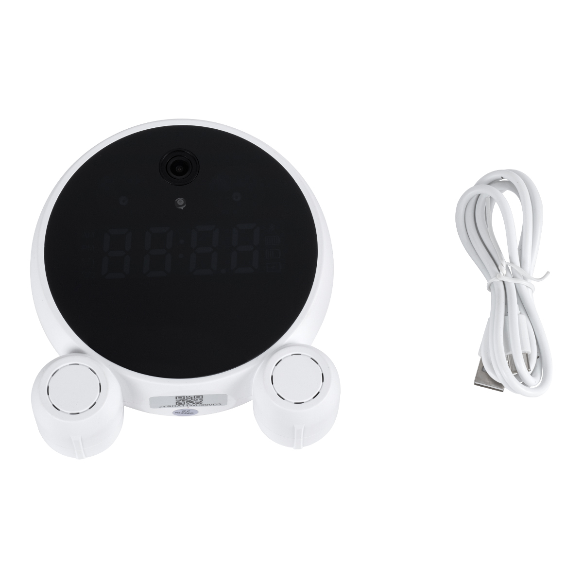 GloboStar® 86015 Rechargeable Table Camera 2MP WiFi HD 1080P 120° 5000mAh Two Way Audio Motion Detection & Digital Clock - Επαναφορτιζόμενη Επιτραπέζια Κάμερα 2MP WiFi HD 1080P 120° 5000mAh Διπλή Κατέυθυνση Ομιλίας Ανιχνευτή Κίνησης Ψηφιακό Ρολόι - Λευκό 11 GloboStar® 86015 Rechargeable Table Camera 2MP WiFi HD 1080P 120° 5000mAh Two Way Audio Motion Detection & Digital Clock - Επαναφορτιζόμενη Επιτραπέζια Κάμερα 2MP WiFi HD 1080P 120° 5000mAh Διπλή Κατέυθυνση Ομιλίας Ανιχνευτή Κίνησης Ψηφιακό Ρολόι - Λευκό - Image 9