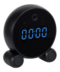 Alternative view of GloboStar® 86016 Rechargeable Table Camera 2MP WiFi HD 1080P 120° 5000mAh Two Way Audio Motion Detection & Digital Clock - Επαναφορτιζόμενη Επιτραπέζια Κάμερα 2MP WiFi HD 1080P 120° 5000mAh Διπλή Κατέυθυνση Ομιλίας Ανιχνευτή Κίνησης Ψηφιακό Ρολόι - Μαύρο