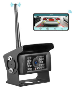 GloboStar® 86025 WiFi Έγχρωμη Κάμερα 720p SWD HD Οπισθοπορείας Αυτοκινήτου-Φορτηγού DC 12-24V 120° με Εφαρμογή APP Night Capture με Parking Lines Αδιάβροχη IP69K 20 86025 7