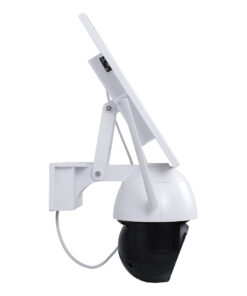 GloboStar® 86029 Αυτόνομη Ηλιακή IP Camera 1080P 2MP WiFi 4G SIM CARD 360° Μοιρών - 3200mAh - Φωτοβολταϊκό Πάνελ - Νυχτερινή Όραση με LED IR - Ανιχνευτή Κίνησης - Νυχτερινή Λήψη - Αδιάβροχη IP66 - Λευκό 15 86029 4