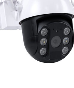 GloboStar® 86029 Αυτόνομη Ηλιακή IP Camera 1080P 2MP WiFi 4G SIM CARD 360° Μοιρών - 3200mAh - Φωτοβολταϊκό Πάνελ - Νυχτερινή Όραση με LED IR - Ανιχνευτή Κίνησης - Νυχτερινή Λήψη - Αδιάβροχη IP66 - Λευκό 17 86029 6