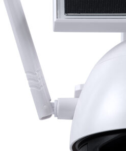 GloboStar® 86029 Αυτόνομη Ηλιακή IP Camera 1080P 2MP WiFi 4G SIM CARD 360° Μοιρών - 3200mAh - Φωτοβολταϊκό Πάνελ - Νυχτερινή Όραση με LED IR - Ανιχνευτή Κίνησης - Νυχτερινή Λήψη - Αδιάβροχη IP66 - Λευκό 18 86029 7