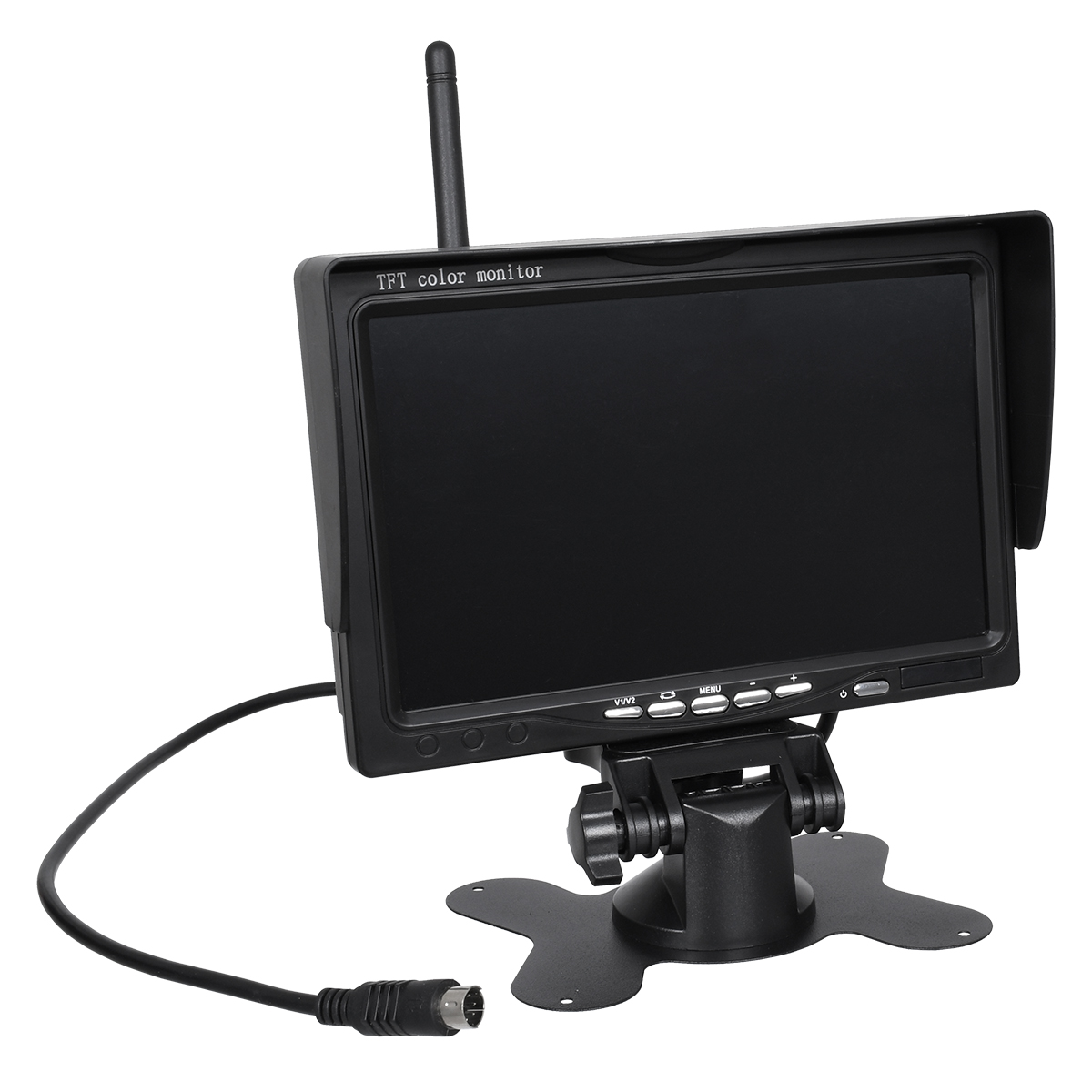 GloboStar® 86030 WiFi Έγχρωμη Κάμερα 720p CMOS HD Οπισθοπορείας Αυτοκινήτου-Φορτηγού DC 12-24V 120° με Οθόνη 7" DC 12-24V Night Capture με Parking Lines και Ασύρματο Χειριστήριο Αδιάβροχη IP65 5 GloboStar® 86030 WiFi Έγχρωμη Κάμερα 720p CMOS HD Οπισθοπορείας Αυτοκινήτου-Φορτηγού DC 12-24V 120° με Οθόνη 7" DC 12-24V Night Capture με Parking Lines και Ασύρματο Χειριστήριο Αδιάβροχη IP65 - Image 4