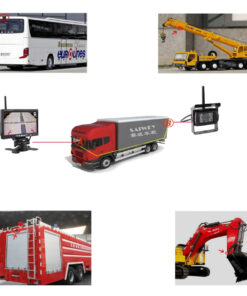 GloboStar® 86030 WiFi Έγχρωμη Κάμερα 720p CMOS HD Οπισθοπορείας Αυτοκινήτου-Φορτηγού DC 12-24V 120° με Οθόνη 7" DC 12-24V Night Capture με Parking Lines και Ασύρματο Χειριστήριο Αδιάβροχη IP65 20 86030 9