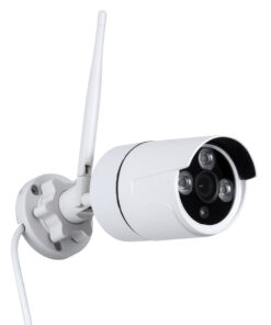 GloboStar® 86037 Ασύρματο Καταγραφικό με 4 x Camera 2MP 1080P WiFi 150° Μοιρών - Αδιάβροχο IP66 - Νυχτερινή Όραση με LED IR - Μονή Κατέυθυνση Ομιλίας - Ανιχνευτή Κίνησης - Νυχτερινή Λήψη - Λευκό 22 86037 3