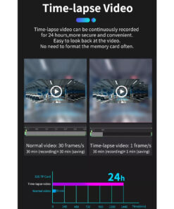 GloboStar® 86057 Καθρέπτης Αυτοκινήτου με 3 Κάμερες 3CHs AHD 1080P 170° - 4G Sim Card Slot - WiFi - GPS Navigator - Bluetooth - G Sensor - 24h Monitoring - FM Transmitter - Νυχτερινή Όραση - Μαύρο 31 86057 14