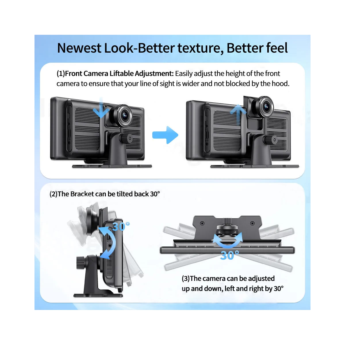 GloboStar® 86060 DVR FHD1080p Καταγραφικό Οχημάτων Smart με Οθόνη 8" Inches - WiFi - 4G Android 8.1OS - Sim Card Slot - GPS Navigator - Bluetooth - RAM2GB+ROM32GB - FM Transmitter - Dual Camera FHD1080p με WDR & Defogging Quad Core 1.5GHZ Processor 12 GloboStar® 86060 DVR FHD1080p Καταγραφικό Οχημάτων Smart με Οθόνη 8" Inches - WiFi - 4G Android 8.1OS - Sim Card Slot - GPS Navigator - Bluetooth - RAM2GB+ROM32GB - FM Transmitter - Dual Camera FHD1080p με WDR & Defogging Quad Core 1.5GHZ Processor - Image 11