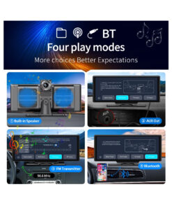 GloboStar® 86060 DVR FHD1080p Καταγραφικό Οχημάτων Smart με Οθόνη 8" Inches - WiFi - 4G Android 8.1OS - Sim Card Slot - GPS Navigator - Bluetooth - RAM2GB+ROM32GB - FM Transmitter - Dual Camera FHD1080p με WDR & Defogging Quad Core 1.5GHZ Processor 33 86060 14