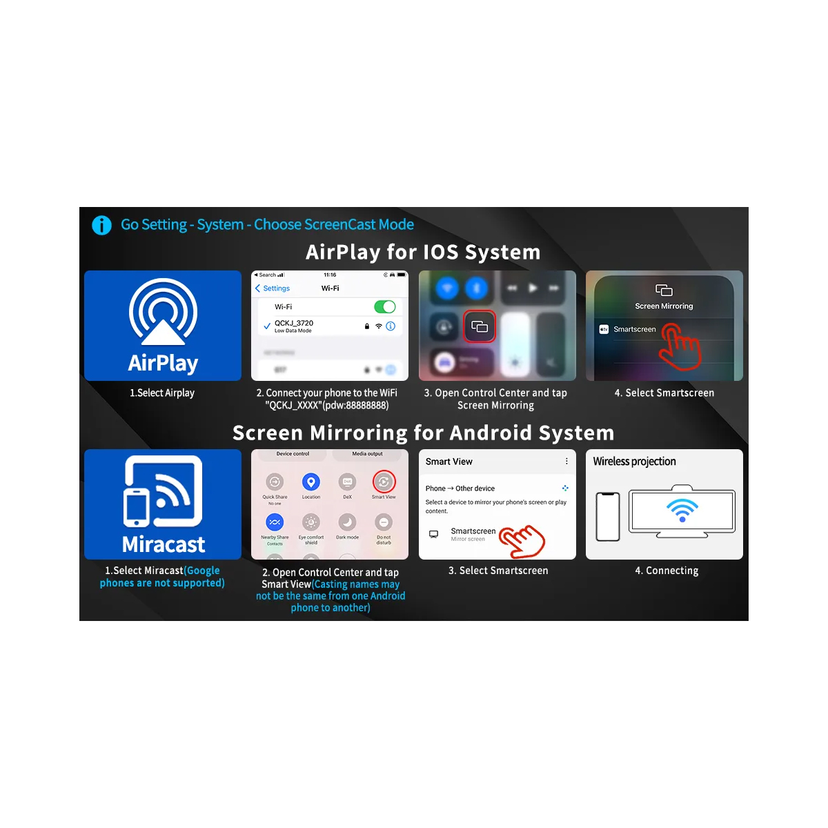 GloboStar® 86060 DVR FHD1080p Καταγραφικό Οχημάτων Smart με Οθόνη 8" Inches - WiFi - 4G Android 8.1OS - Sim Card Slot - GPS Navigator - Bluetooth - RAM2GB+ROM32GB - FM Transmitter - Dual Camera FHD1080p με WDR & Defogging Quad Core 1.5GHZ Processor 16 GloboStar® 86060 DVR FHD1080p Καταγραφικό Οχημάτων Smart με Οθόνη 8" Inches - WiFi - 4G Android 8.1OS - Sim Card Slot - GPS Navigator - Bluetooth - RAM2GB+ROM32GB - FM Transmitter - Dual Camera FHD1080p με WDR & Defogging Quad Core 1.5GHZ Processor - Image 15