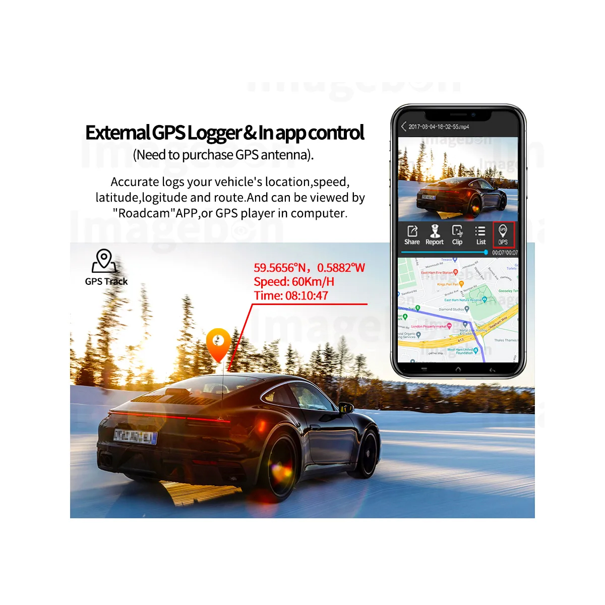 GloboStar® 86060 DVR FHD1080p Καταγραφικό Οχημάτων Smart με Οθόνη 8" Inches - WiFi - 4G Android 8.1OS - Sim Card Slot - GPS Navigator - Bluetooth - RAM2GB+ROM32GB - FM Transmitter - Dual Camera FHD1080p με WDR & Defogging Quad Core 1.5GHZ Processor 20 GloboStar® 86060 DVR FHD1080p Καταγραφικό Οχημάτων Smart με Οθόνη 8" Inches - WiFi - 4G Android 8.1OS - Sim Card Slot - GPS Navigator - Bluetooth - RAM2GB+ROM32GB - FM Transmitter - Dual Camera FHD1080p με WDR & Defogging Quad Core 1.5GHZ Processor - Image 19