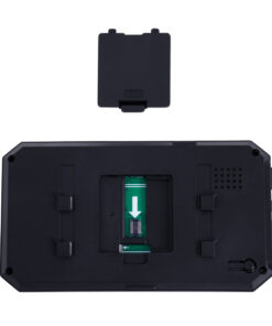 GloboStar® 86063 Επαναφορτιζόμενη Ψηφιακή Έξυπνη Camera Εξώπορτας 90° Μοιρών με Έγχρωμη Οθόνη 4.1" Inches - USB - Νυχτερινή Όραση με LED IR - Κουδούνι - Μαύρο 13 86063 5