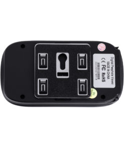 GloboStar® 86068 Επαναφορτιζόμενη Ψηφιακή Έξυπνη Camera Εξώπορτας 90° Μοιρών με Έγχρωμη Οθόνη 2.8" Inches - USB - Νυχτερινή Όραση με LED IR - Κουδούνι - Χρυσό 12 86068 4