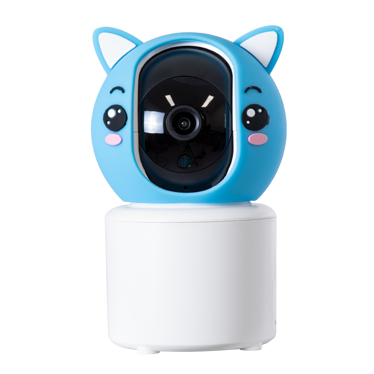 GloboStar® 86079 Επιτραπέζια Κάμερα WiFi HD 1080P 350° Διπλή Κατέυθυνση Ομιλίας & Ανιχνευτή Κίνησης - Απομακρυσμένος Έλεγχος Body Auto Tracking IP20 - Γαλάζιο Λευκό - Φ8 x Υ13cm - 2 Χρόνια Εγγύηση 4 GloboStar® 86079 Επιτραπέζια Κάμερα WiFi HD 1080P 350° Διπλή Κατέυθυνση Ομιλίας & Ανιχνευτή Κίνησης - Απομακρυσμένος Έλεγχος Body Auto Tracking IP20 - Γαλάζιο Λευκό - Φ8 x Υ13cm - 2 Χρόνια Εγγύηση - Image 3