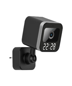 Alternative view of GloboStar® 86082 Επιτοίχια Κάμερα Πρίζας WiFi HD 1080P 350° Διπλή Κατέυθυνση Ομιλίας & Ανιχνευτή Κίνησης - Απομακρυσμένος Έλεγχος IP20 - Μαύρο - Μ6 x Π5.5 x Υ16cm - 2 Χρόνια Εγγύηση