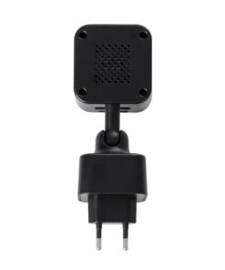 GloboStar® 86082 Επιτοίχια Κάμερα Πρίζας WiFi HD 1080P 350° Διπλή Κατέυθυνση Ομιλίας & Ανιχνευτή Κίνησης - Απομακρυσμένος Έλεγχος IP20 - Μαύρο - Μ6 x Π5.5 x Υ16cm - 2 Χρόνια Εγγύηση 16 86082 5