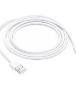 Alternative view of GloboStar® 86091 Καλώδιο Φόρτισης Fast Charging Data iPhone 2M από Regular USB 2.0 σε 8 Pin Lightning Λευκό
