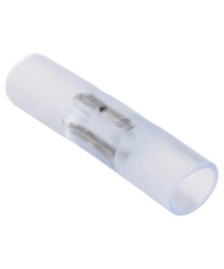 GloboStar® GloboStar® 70658 Σύνδεσμος I με Καρφάκια για Μονόχρωμο Φωτοσωλήνα LED 360° Degree 2 Pin