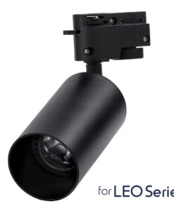 GloboStar® GloboStar® LEO 60353 Μοντέρνο Φωτιστικό Οροφής Σποτ Μονόφωτο 1 x GU10 IP20 Μαύρο Αλουμίνιο - Μ6 x Π6 x Υ19cm - 5 Χρόνια Εγγύηση