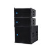 GloboStar® GloboStar® FDB DLA208+DLA118BAS 98017-98018-SET PA Line Array System - Ενεργό Αυτοενισχυόμενο Σετ Ηχείων & Subwoofer Line Array με Ψηφιακό Ενισχυτή SA2.68 AC 220V/50-60Hz - 900W RMS/4Ω + 600W RMS/4Ω (2400W Peak) - IP20 - Μαύρο - Σετ 3 Τεμαχίων