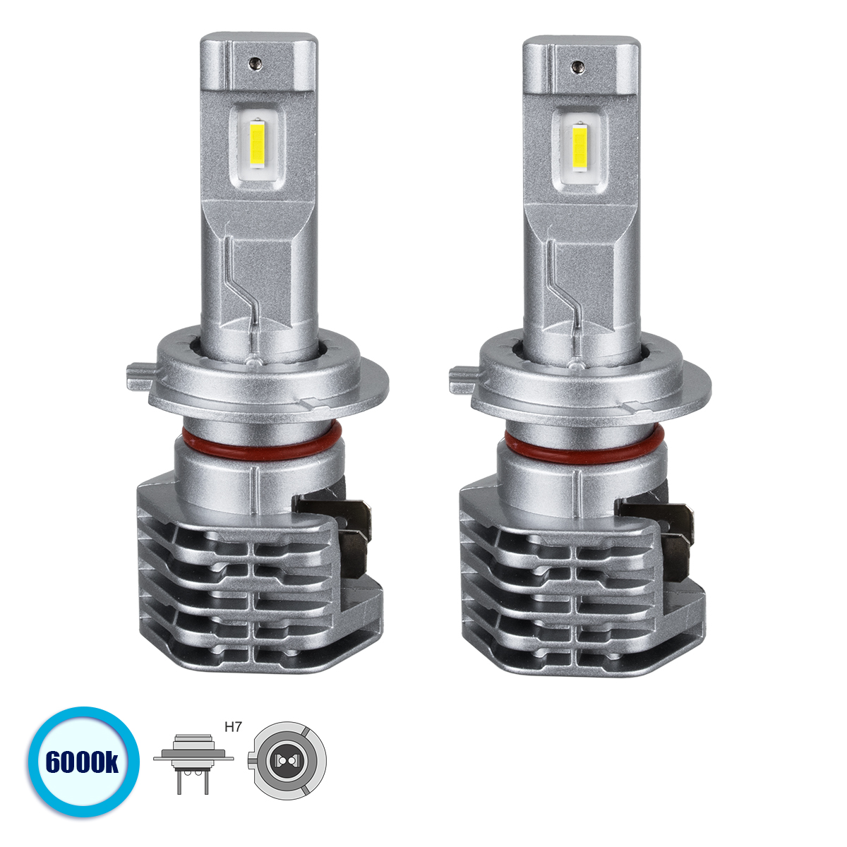 GloboStar® 81666 H7 M4 Line KIT Βασικού Φωτισμού Αυτοκινήτου & Μοτοσυκλέτας 3rd Generation Can-Bus Extreme Series LED CREE CXB COB 60W 6400lm DC 9-32V Αδιάβροχο IP68 Ψυχρό Λευκό 6000K 1 GloboStar® GloboStar® 81666 H7 M4 Line KIT Βασικού Φωτισμού Αυτοκινήτου & Μοτοσυκλέτας 3rd Generation Can-Bus Extreme Series LED CREE CXB COB 60W 6400lm DC 9-32V Αδιάβροχο IP68 Ψυχρό Λευκό 6000K