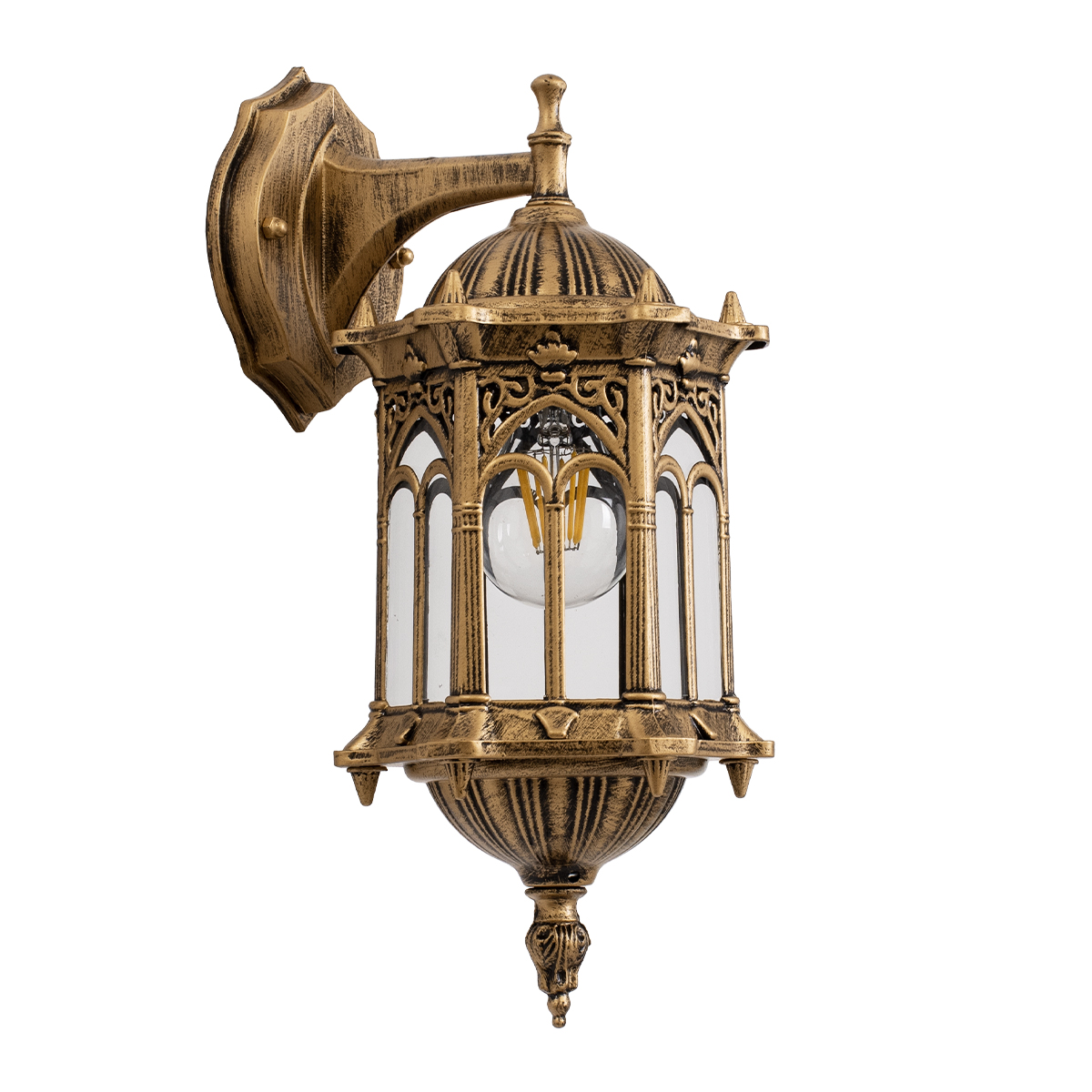 GLOBOSTAR® DARCY 00658 Vintage Φωτιστικό Τοίχου - Απλίκα με Ντουί 1 x E27 AC 220-240V IP20 - Μπρούτζινο Εφέ Σκουριάς - Μ15.5 x Π15.5 x Υ34.5cm 3 GloboStar® GLOBOSTAR® DARCY 00658 Vintage Φωτιστικό Τοίχου - Απλίκα με Ντουί 1 x E27 AC 220-240V IP20 - Μπρούτζινο Εφέ Σκουριάς - Μ15.5 x Π15.5 x Υ34.5cm