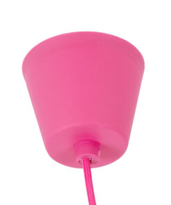 Alternative view of GLOBOSTAR® CABLITO 61552 Μοντέρνο Κρεμαστό Φωτιστικό Οροφής με Ντουί 1 x E27 AC 220-240V IP20 - Ροζ - Μ4 x Π4 x Υ110cm