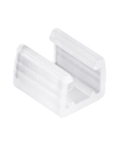 GloboStar® GloboStar® 70528 Πλαστική PVC Βάση Στήριξης για Όλες τις Μονόχρωμες EPISTAR Slim Ταινίες LED Μονής Σειράς DC 230V IP68 - Μ1.5 x Π1.3 x Υ1.1cm