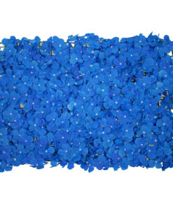 GloboStar® GloboStar® 78328 Συνθετικό Πάνελ Λουλουδιών - Κάθετος Κήπος Ορτανσία Μπλε Μ60 x Υ40 x Π5cm