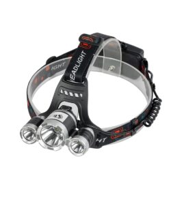 GloboStar® GloboStar® 79057 Φακός Κεφαλής Επαναφορτιζόμενος LED CREE XML2-T6 Chip 30 Watt 3000lm με 2 x 18650 Μπαταρίες 6000mAh Ψυχρό Λευκό 6000K