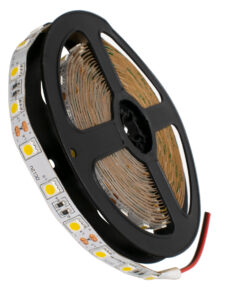 GloboStar® GloboStar® 70022 Ταινία LED SMD 5050 5m 14.4W/m 60LED/m 1584lm/m 120° DC 12V IP20 Θερμό Λευκό 3000K - 5 Χρόνια Εγγύηση