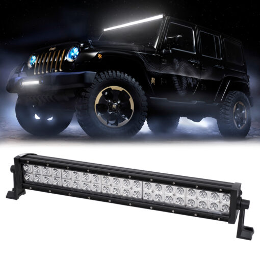 GloboStar® GloboStar® 85462 PRO Series Μπάρα Ίσια - Straight για Αυτοκίνητα & Φορτηγά LED CREE XBD 120W 12000lm DC 10-30V Αδιάβροχη IP65 Ψυχρό Λευκό 6000K