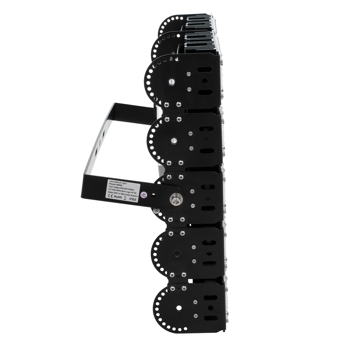 GLOBOSTAR® GOLIATH 90104 Προβολέας Γηπέδου LED 500W 75000lm SDCM<5 75°*135° Fish Eye Lens AC 100-277V Αδιάβροχο IP65 IK08 Φυσικό Λευκό 5000K - LUMILEDs SMD Chip & MEANWELL Driver - Μαύρο Χυτό Αλουμίνιο - Μ62 x Π22 x Υ23cm - 5 Χρόνια Εγγύηση 4 GLOBOSTAR® GOLIATH 90104 Προβολέας Γηπέδου LED 500W 75000lm SDCM<5 75°*135° Fish Eye Lens AC 100-277V Αδιάβροχο IP65 IK08 Φυσικό Λευκό 5000K - LUMILEDs SMD Chip & MEANWELL Driver - Μαύρο Χυτό Αλουμίνιο - Μ62 x Π22 x Υ23cm - 5 Χρόνια Εγγύηση - Image 4