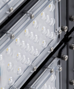 GLOBOSTAR® GOLIATH 90104 Προβολέας Γηπέδου LED 500W 75000lm SDCM<5 75°*135° Fish Eye Lens AC 100-277V Αδιάβροχο IP65 IK08 Φυσικό Λευκό 5000K - LUMILEDs SMD Chip & MEANWELL Driver - Μαύρο Χυτό Αλουμίνιο - Μ62 x Π22 x Υ23cm - 5 Χρόνια Εγγύηση 18 90104 8