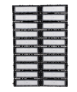 GLOBOSTAR® GOLIATH 90105 Προβολέας Γηπέδου LED 1000W 160000LM SDCM<5 75°*135° Fish Eye Lens AC 100-277V Αδιάβροχο IP65 IK08 Ψυχρό Λευκό 5000K - LUMILEDs SMD Chip & MEANWELL Driver - Μαύρο Χυτό Αλουμίνιο - Μ62 x Π22 x Υ90cm - 5 Χρόνια Εγγύηση 16 90105 7