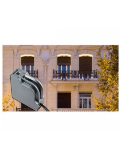 GLOBOSTAR® WINDOW-CORNA 90113 Αρχιτεκτονικό Γωνιακό Φωτιστικό Ανάδειξης Παραθύρων Window Light LED 6W 570lm 3x172° DC 24V Αδιάβροχο IP65 Φυσικό Λευκό 4500K Dimmable - Γκρι Ανθρακί - Μ12 x Π4 x Υ12cm - 3 Χρόνια Εγγύηση 19 90113 9